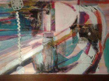 Print of Abstract Expressionism Places Collage by Pearl Braga