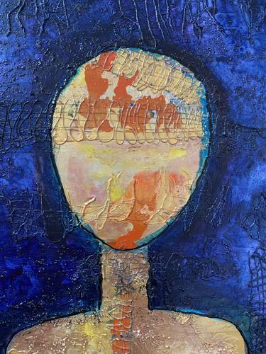 Original Abstract People Painting by Jenny Price