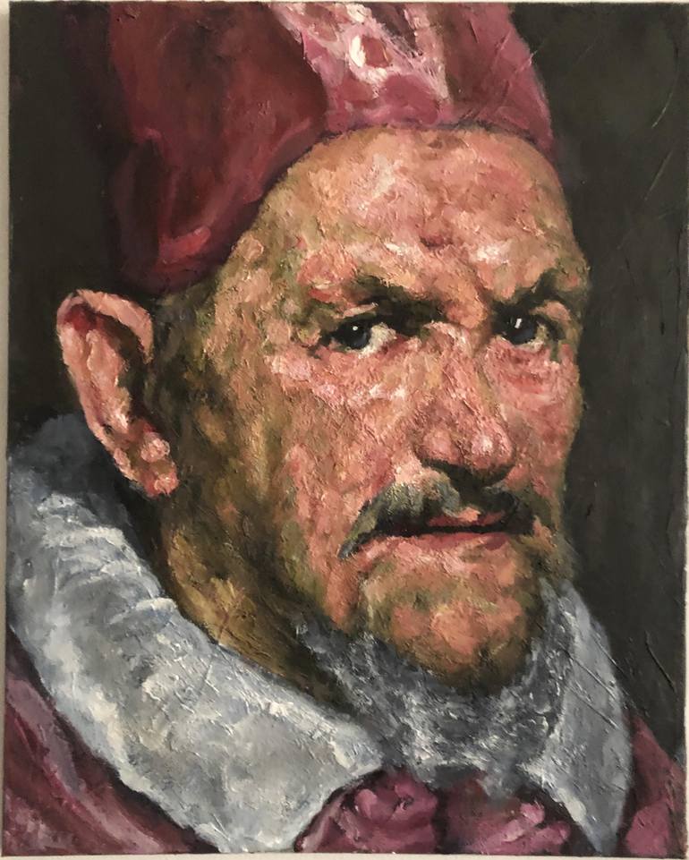 Velazquez's Pope (Innocent X) Painting by | Saatchi Art
