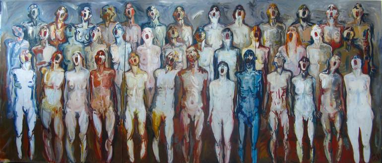 Original Nude Painting by Smilja Ivetic