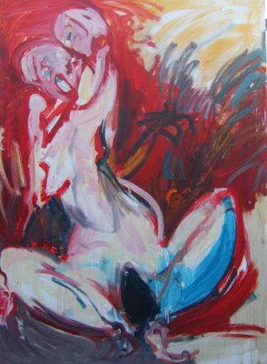 Original Expressionism Nude Paintings by Smilja Ivetic