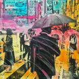 URBN City Mixed Media IX - Mixed Media by Sven Pfrommer