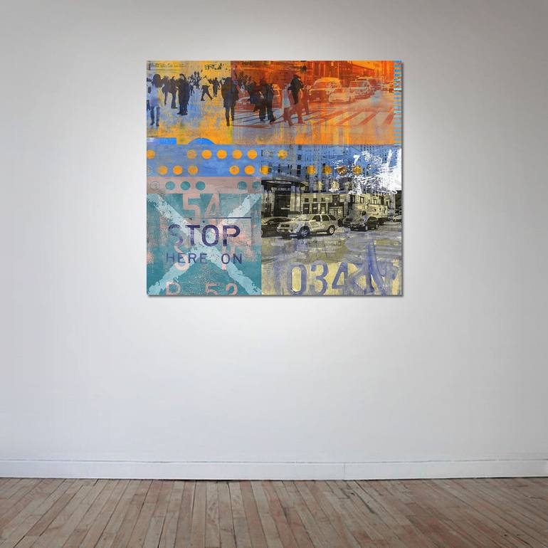 Original Street Art Cities Collage by Sven Pfrommer