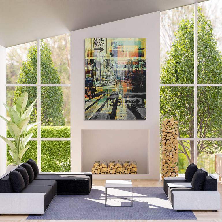 Original Street Art Cities Collage by Sven Pfrommer