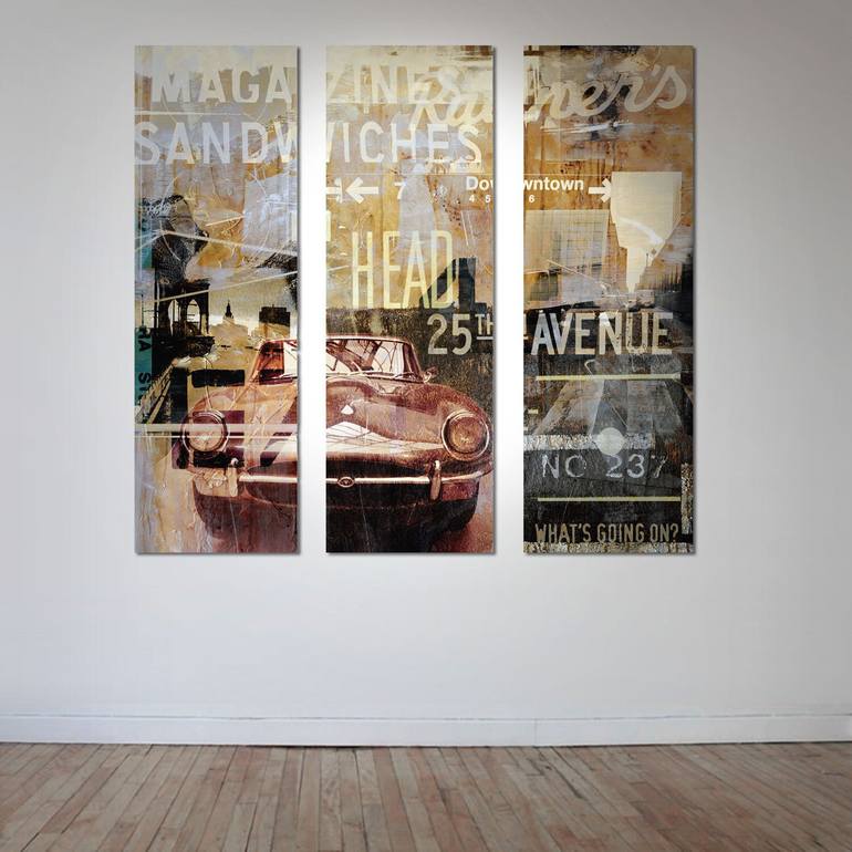 Original Street Art Cities Collage by Sven Pfrommer