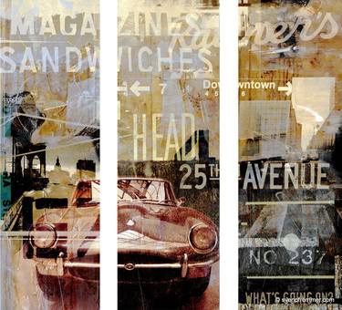 NY AVE I triptych 150x150cm - Limited Edition 1 of 25 thumb