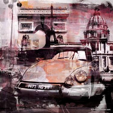 PARIS XXV - 100x100cm Artwork on Canvas - Limited Edition of 10 thumb