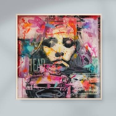 DIVA POP UP - Mixed media art image