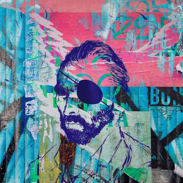 Original Figurative Pop Culture/Celebrity Mixed Media by Sven Pfrommer