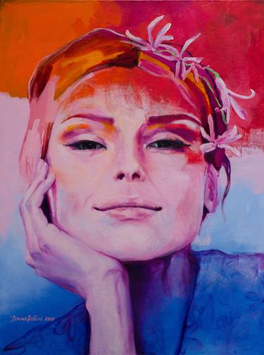 Print of Fine Art Pop Culture/Celebrity Paintings by Dorina Costras