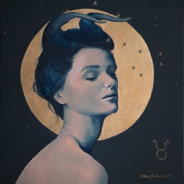 Print of Figurative Classical mythology Paintings by Dorina Costras