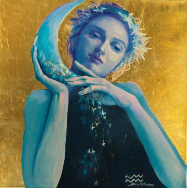 Print of Figurative Classical mythology Paintings by Dorina Costras