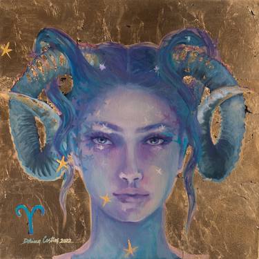 Original Classical mythology Paintings by Dorina Costras