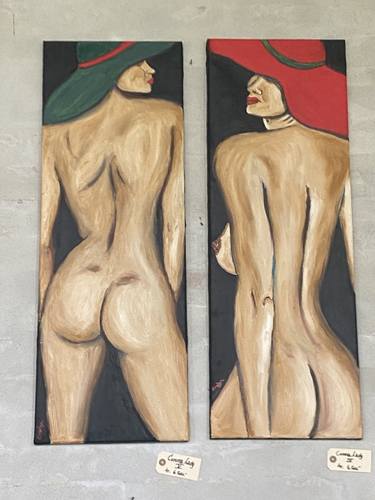 Original Nude Paintings by Birgitte Evelyn