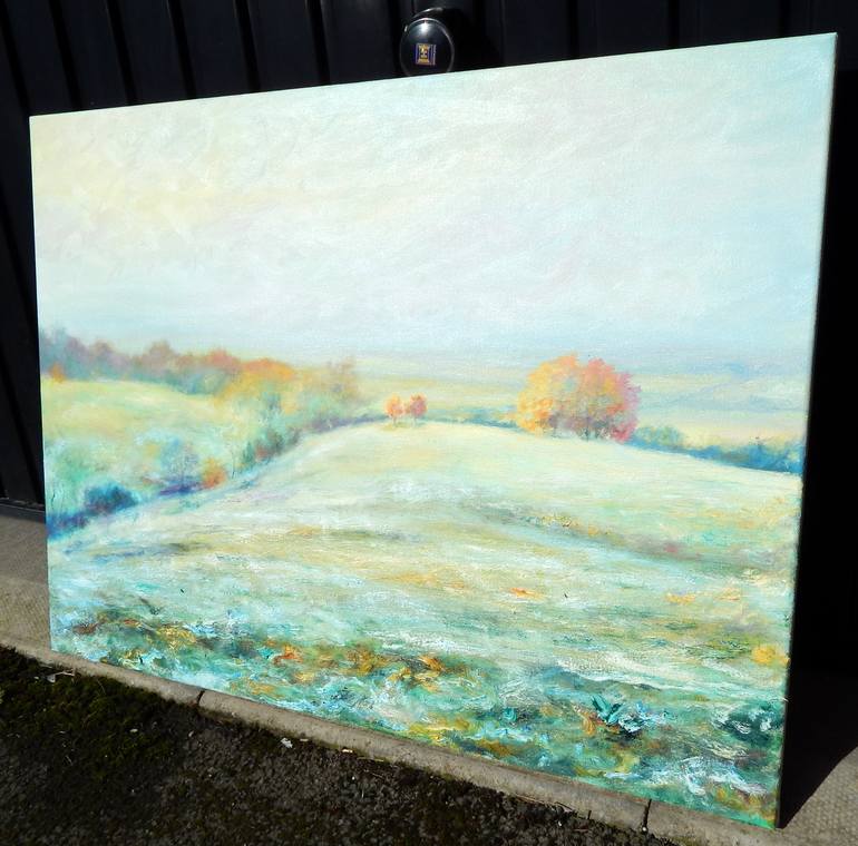 Original Expressionism Landscape Painting by Richard Freer