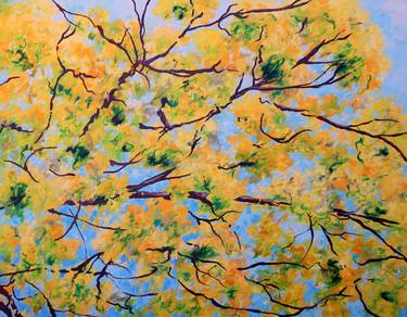 Original Impressionism Tree Paintings by Richard Freer