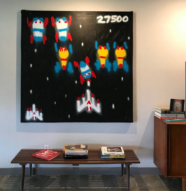 Original Abstract Expressionism Abstract Painting by Jeff Case