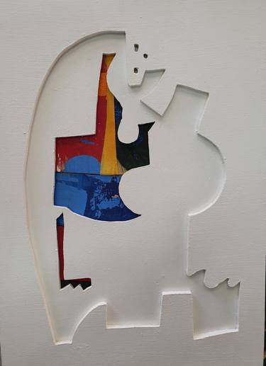 Print of Cubism Men Paintings by Ximo Gascón