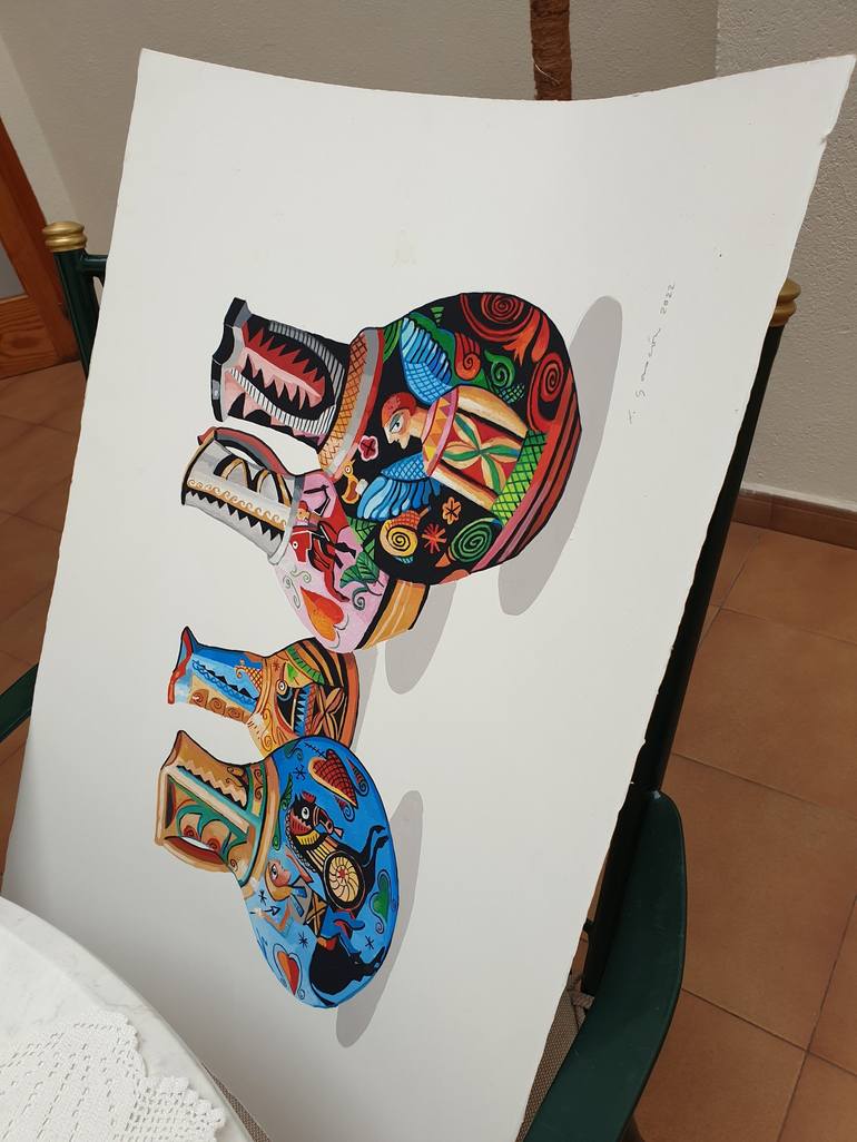 Original Still Life Painting by Ximo Gascón