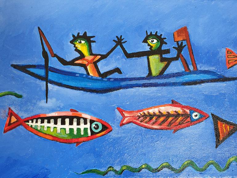 Original Figurative Animal Painting by Ximo Gascón