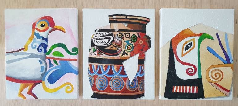 Original Fauvism Animal Painting by Ximo Gascón