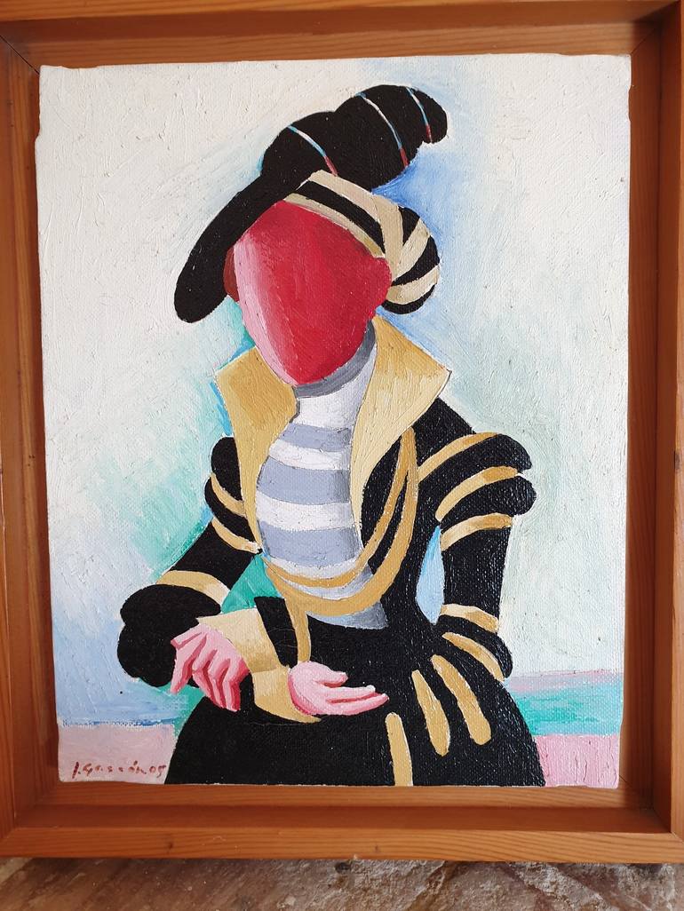 Original Women Painting by Ximo Gascón