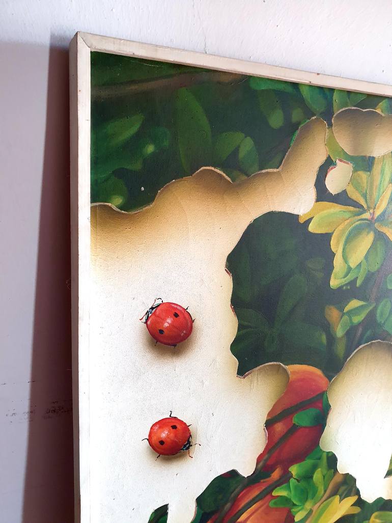 Original Surrealism Nature Painting by Ximo Gascón