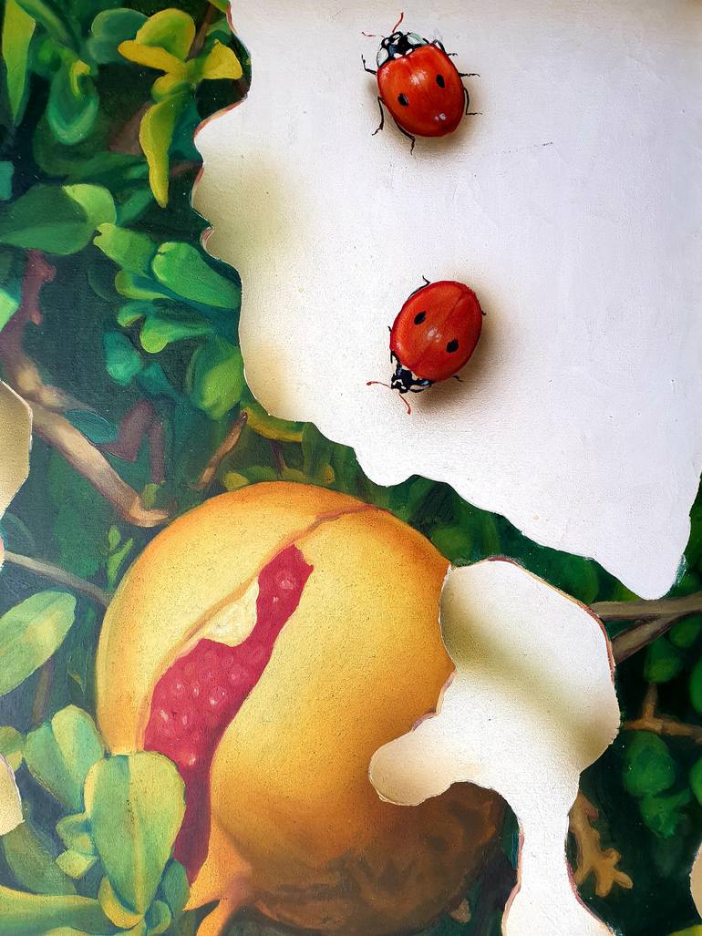 Original Surrealism Nature Painting by Ximo Gascón