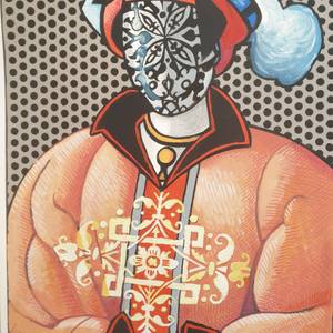Cavaller ( gouache )