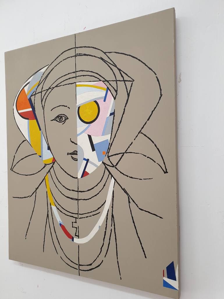 Original Cubism Other Painting by Ximo Gascón