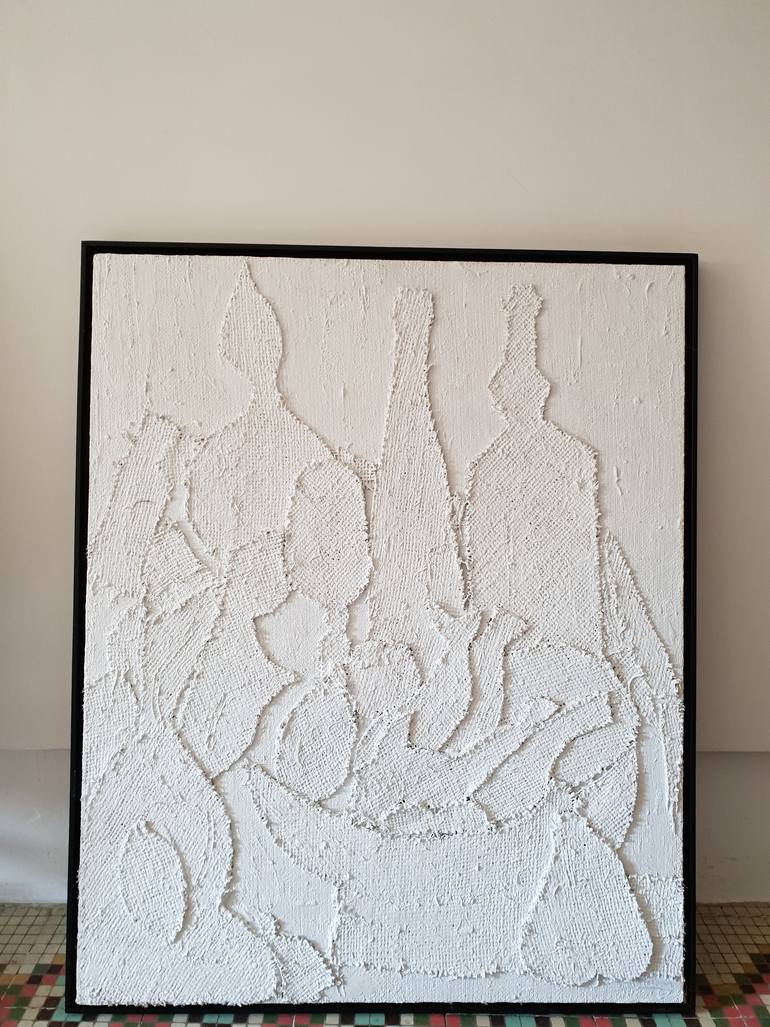 Original Cubism Still Life Painting by Ximo Gascón