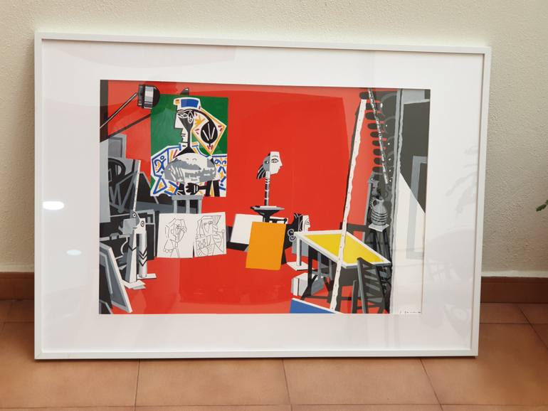 Original Cubism Other Painting by Ximo Gascón