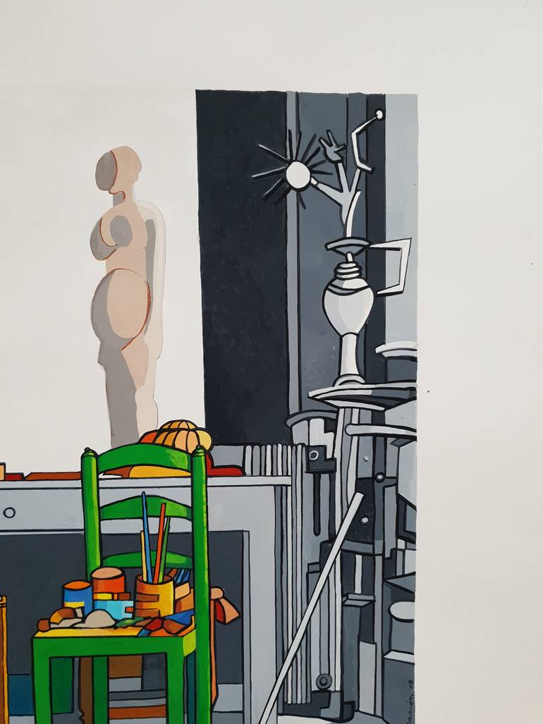 Original Figurative Other Painting by Ximo Gascón