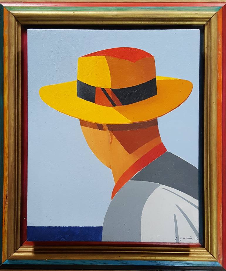 Original Portrait Painting by Ximo Gascón