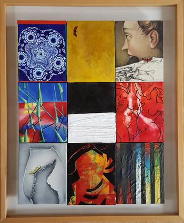 Print of Abstract Expressionism World Culture Paintings by Ximo Gascón