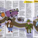 Collection Detective stories with illustrations