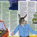 Collection Detective stories with illustrations