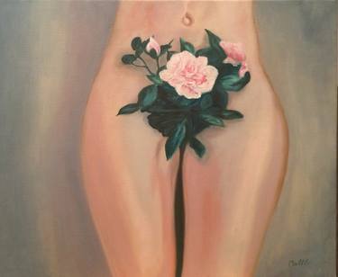 Original Realism Nude Paintings by Georgios Malisianos