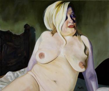 Original Figurative Nude Paintings by Georgios Malisianos