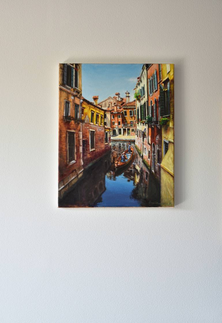 Original Realism Landscape Painting by Swapnil Srivastava