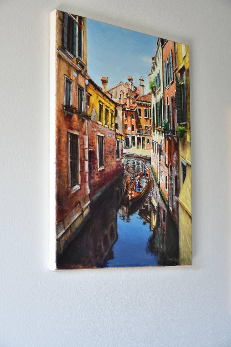 Original Realism Landscape Painting by Swapnil Srivastava