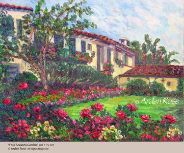 Original Impressionism Landscape Paintings by Arden Rose