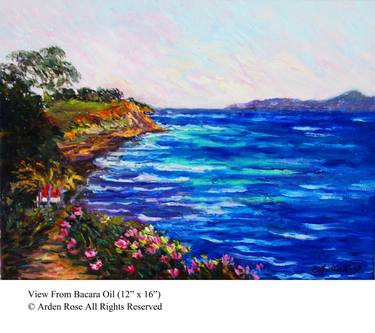 Original Impressionism Seascape Drawings by Arden Rose