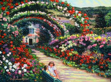 Original Garden Paintings by Arden Rose