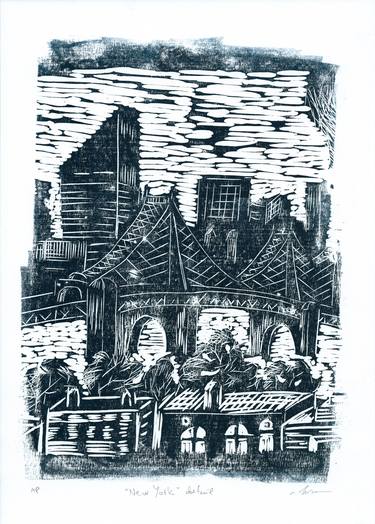 Print of Fine Art Cities Printmaking by Carmen Nistor