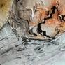 Close up to show the detail work and textures.