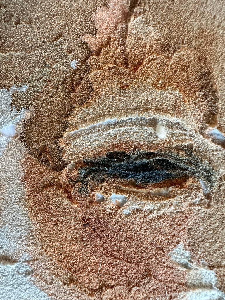 Original Abstract Expressionism Men Mixed Media by Joyce Ann Burton-Sousa