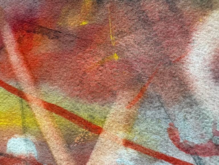 Original Abstract Expressionism Abstract Painting by Joyce Ann Burton-Sousa