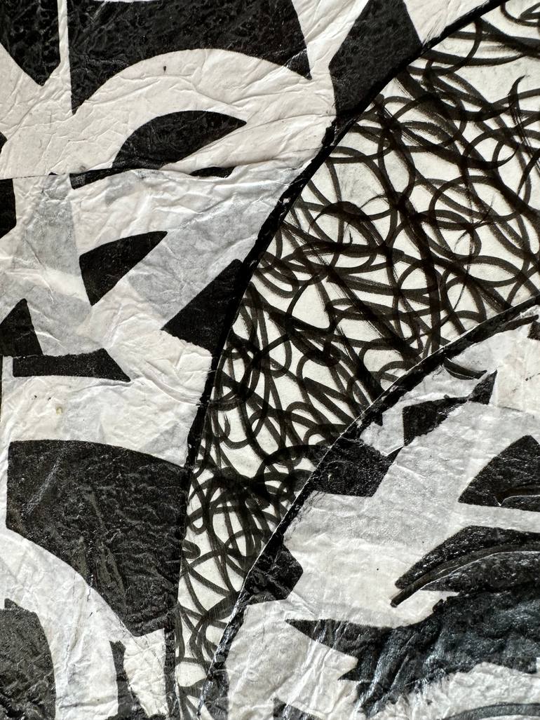 Original Conceptual Men Mixed Media by Joyce Ann Burton-Sousa