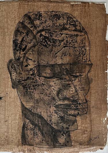 Print of Men Mixed Media by Joyce Ann Burton-Sousa